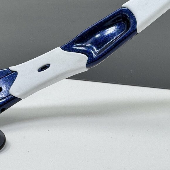 Oakley Sunglasses Flak Jacket XLJ 03-931 Team Navy Blue w/ Black Iridium - Picture 4 of 15